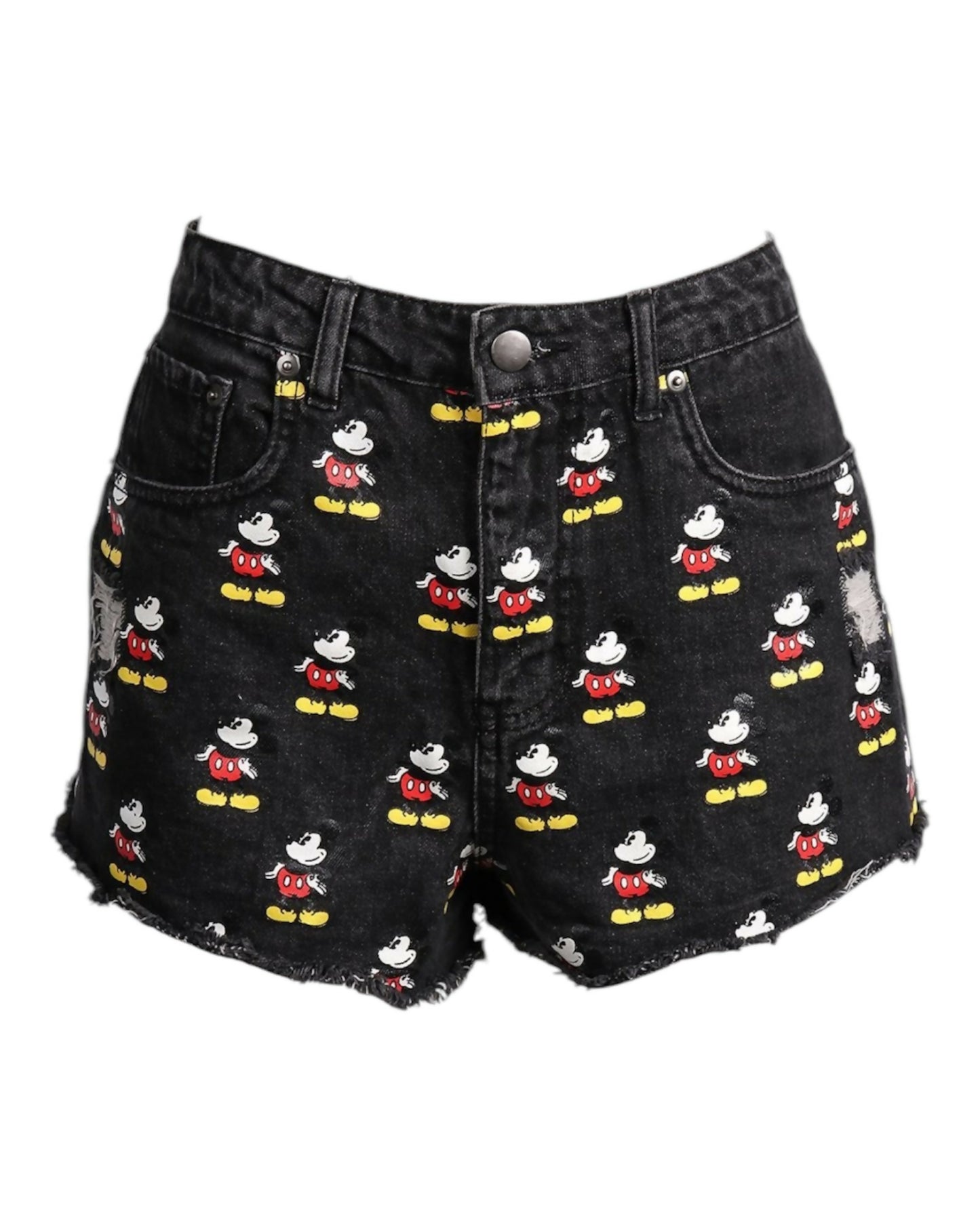 Shorts Jeans Mickey Mouse
