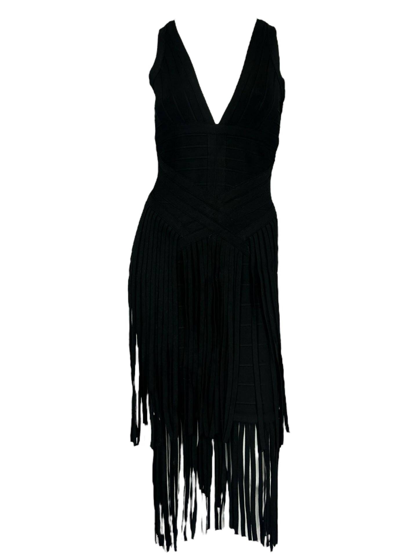 Vestido Franjas Ave Rara