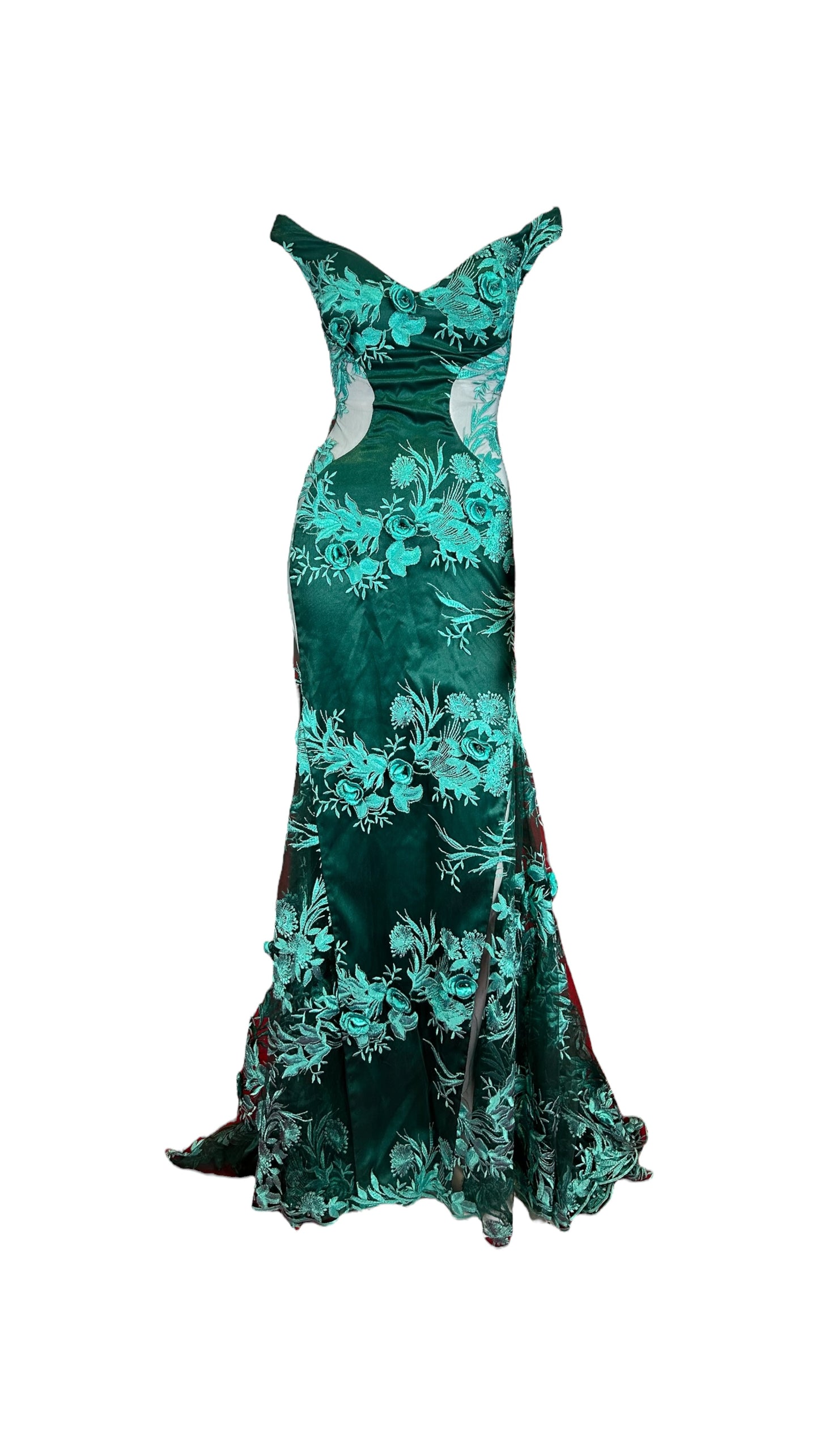 Vestido Renda Longo