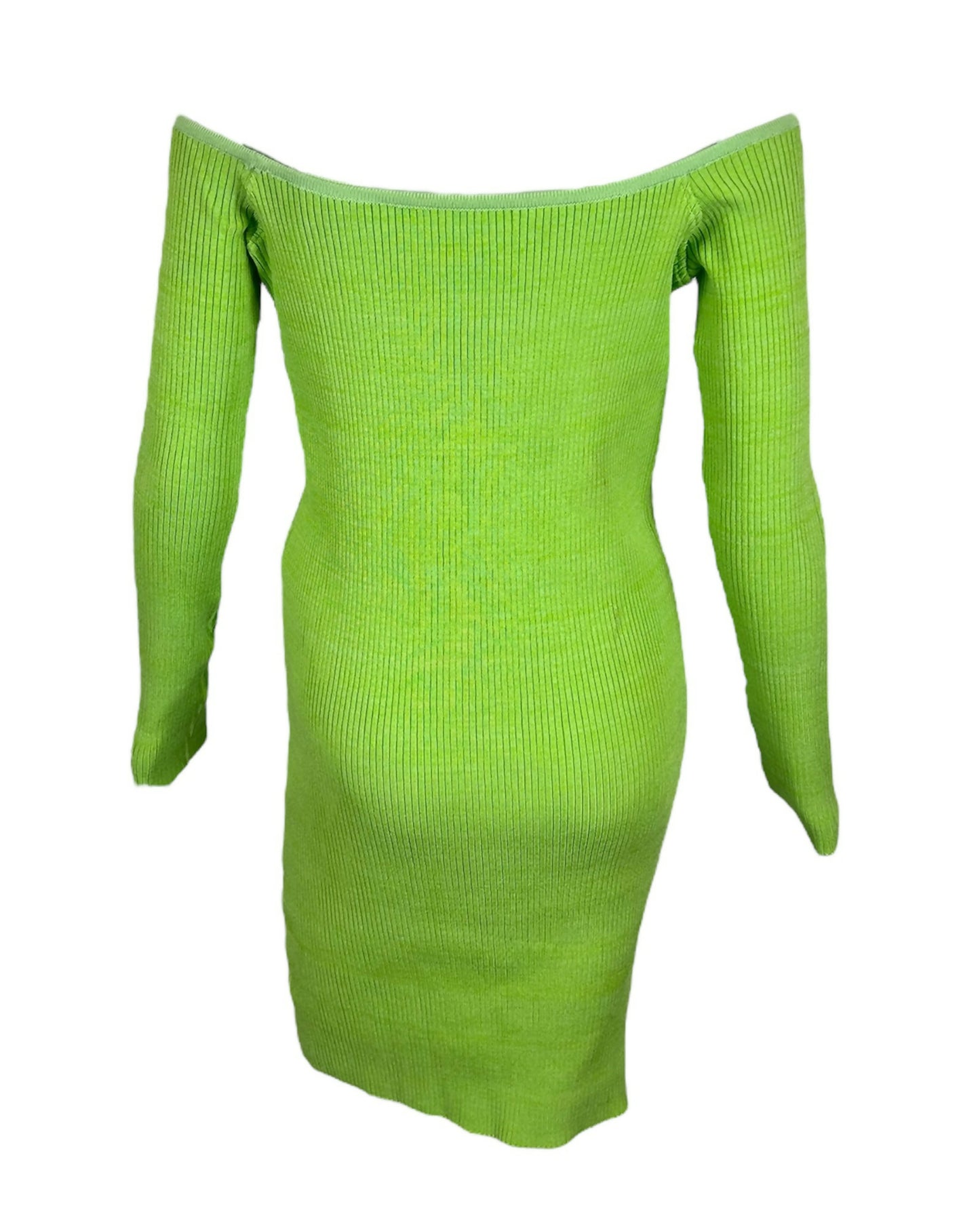 Vestido Midi Canelado