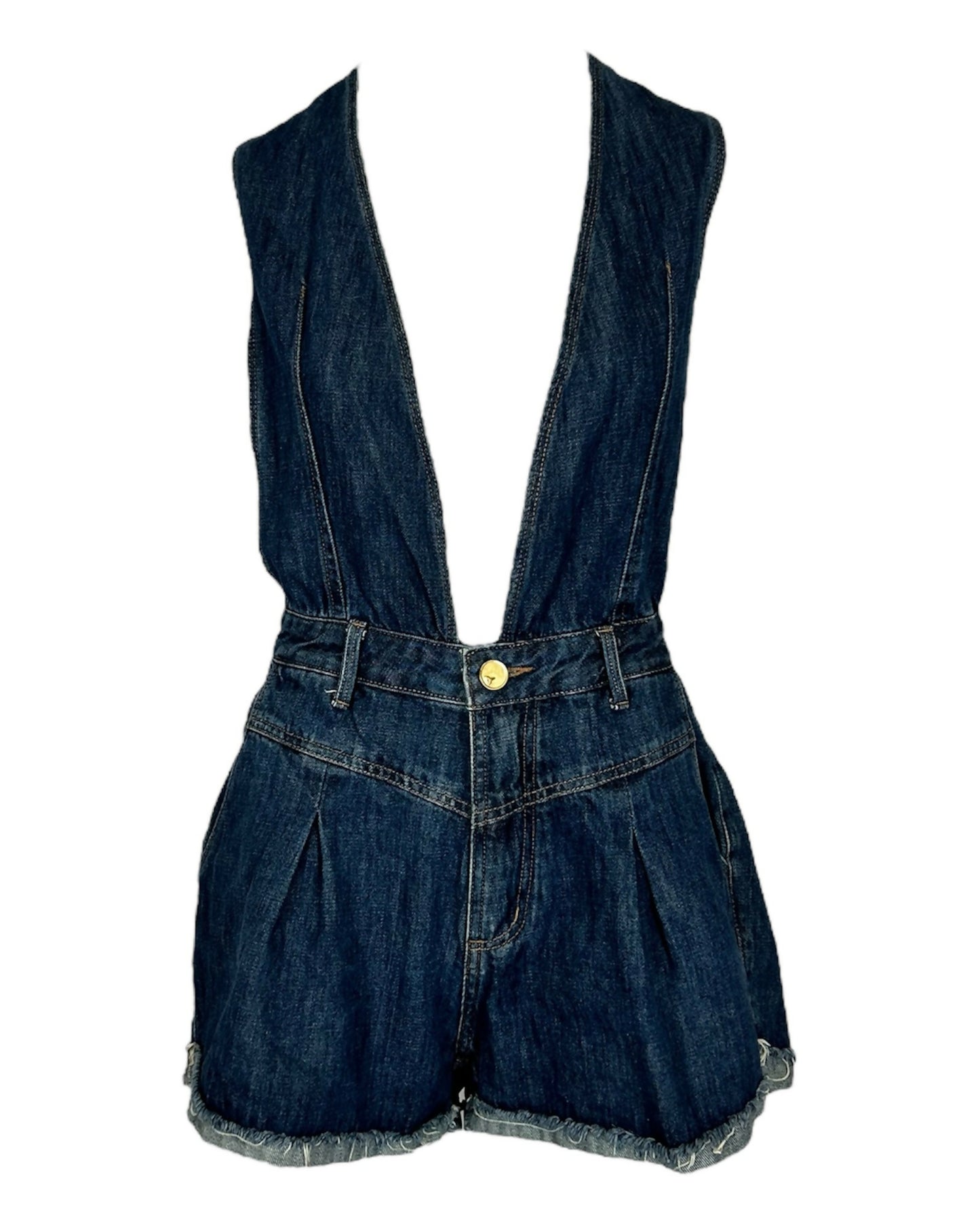 Jardineira Jeans