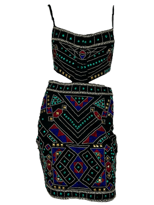 Vestido Recortes