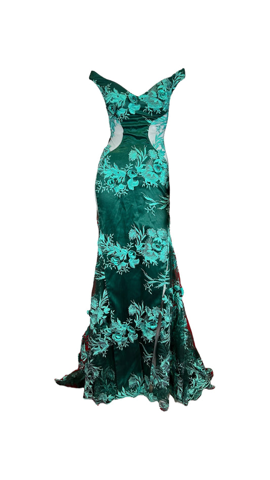 Vestido Renda Longo