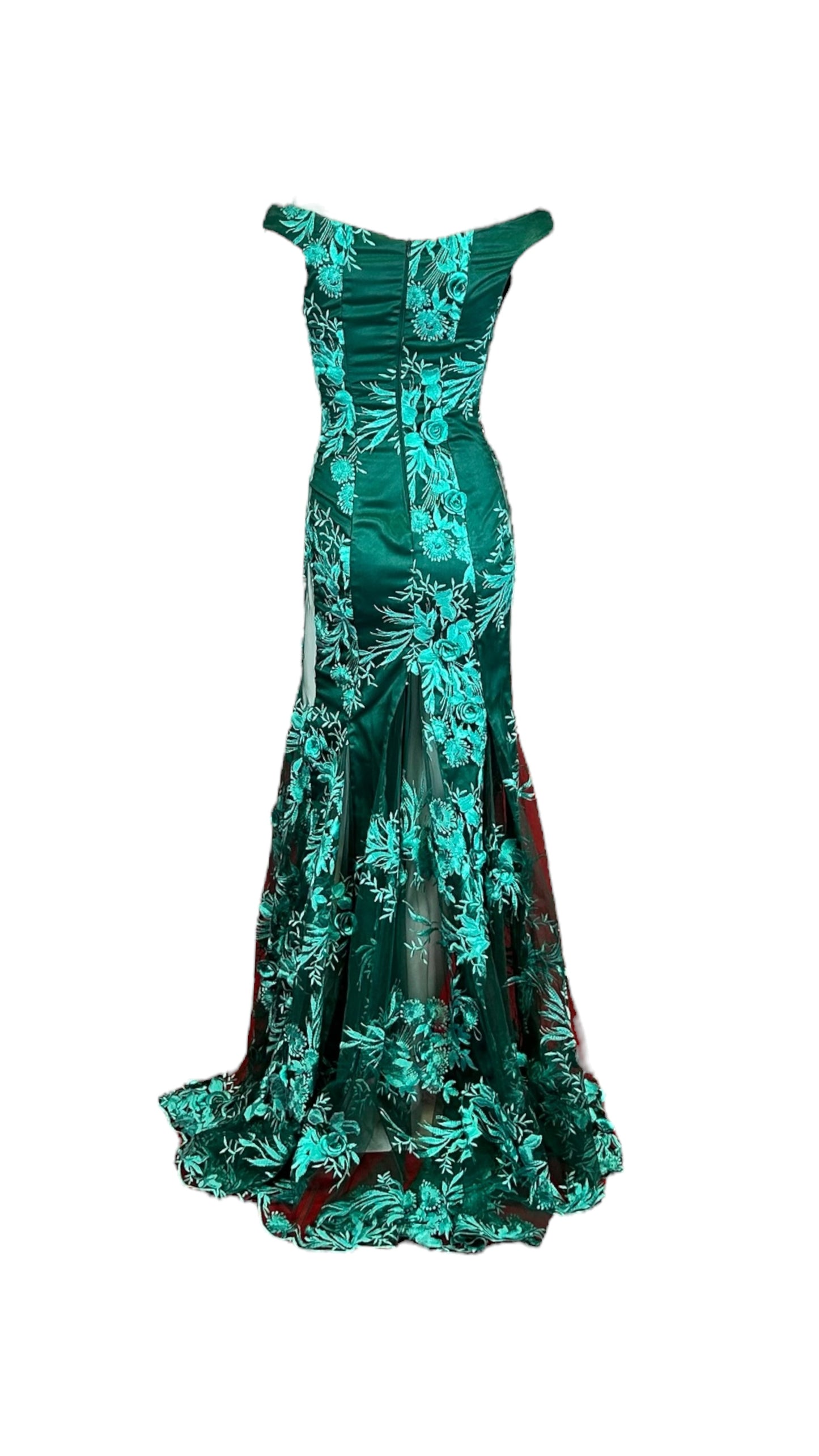 Vestido Renda Longo