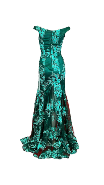 Vestido Renda Longo